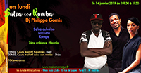 visuel Un Lundi Salsa con Rumba du 14 janvier 2019