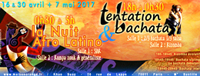 visuel de Tentation Bachata & Nuit Afrolatino à Paris Bastille, le 16 avril 2017