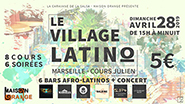 visuel village latino de Marseille, Vieux port, le 08 septembre 2019