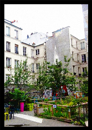 flyer bals latino à Paris Belleville, place Fréhel, 2017